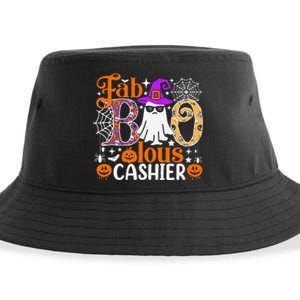 Fab Boo Lous Cashier Funny Halloween Sustainable Bucket Hat