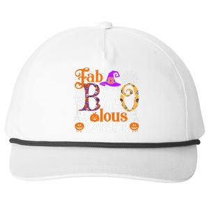 Fab Boo Lous Cashier Funny Halloween Snapback Five-Panel Rope Hat