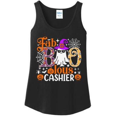 Fab Boo Lous Cashier Funny Halloween Ladies Essential Tank