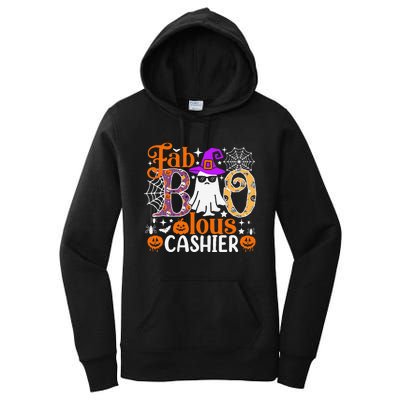 Fab Boo Lous Cashier Funny Halloween Women's Pullover Hoodie