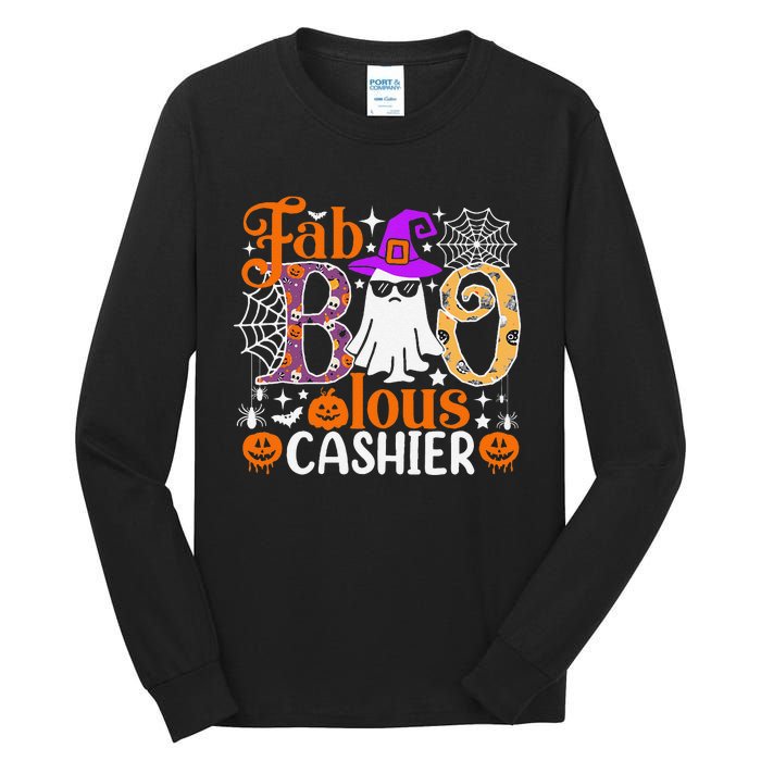 Fab Boo Lous Cashier Funny Halloween Tall Long Sleeve T-Shirt