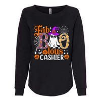 Fab Boo Lous Cashier Funny Halloween Womens California Wash Sweatshirt