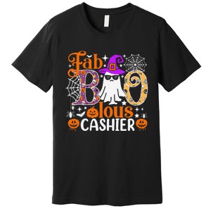 Fab Boo Lous Cashier Funny Halloween Premium T-Shirt