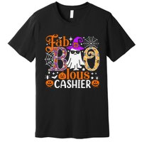 Fab Boo Lous Cashier Funny Halloween Premium T-Shirt