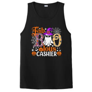 Fab Boo Lous Cashier Funny Halloween PosiCharge Competitor Tank