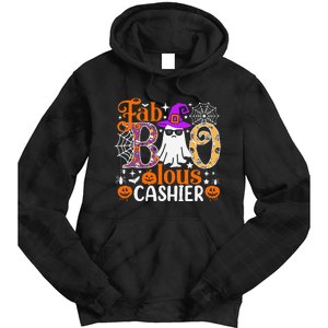 Fab Boo Lous Cashier Funny Halloween Tie Dye Hoodie