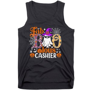 Fab Boo Lous Cashier Funny Halloween Tank Top