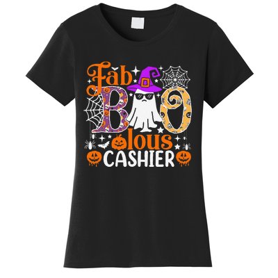 Fab Boo Lous Cashier Funny Halloween Women's T-Shirt