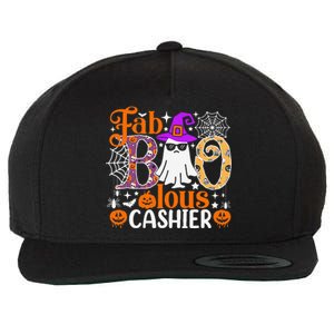 Fab Boo Lous Cashier Funny Halloween Wool Snapback Cap