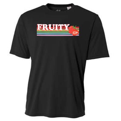 Fruity Baby Lesbian Gay Cooling Performance Crew T-Shirt