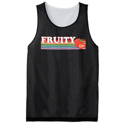 Fruity Baby Lesbian Gay Mesh Reversible Basketball Jersey Tank