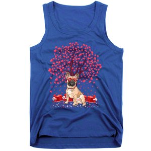 French Bulldog Lover Heart Tree French Bulldog Valentine Meaningful Gift Tank Top