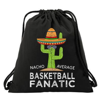 Funny Basketball Lover Player Fan Drawstring Bag