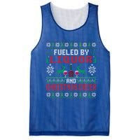 Fueled By Liquor And Christmas Cheer Ing Xmas Party Gift Mesh Reversible Basketball Jersey Tank