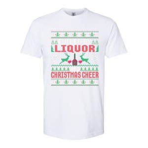 Fueled By Liquor And Christmas Cheer Ing Xmas Party Gift Softstyle CVC T-Shirt