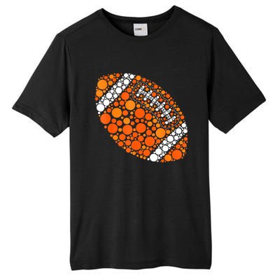 Football Ball Lover Happy Dot Day 2024 Polka Dot Gift Tall Fusion ChromaSoft Performance T-Shirt