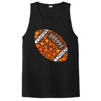 Football Ball Lover Happy Dot Day 2024 Polka Dot Gift PosiCharge Competitor Tank