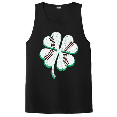 Funny Baseball Lover Tee St Patrick Day Gift PosiCharge Competitor Tank