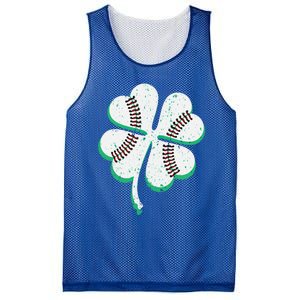 Funny Baseball Lover Tee St Patrick Day Gift Mesh Reversible Basketball Jersey Tank