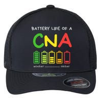 Funny Battery Life Of A CNA Certified Nurse Assistant CNA Flexfit Unipanel Trucker Cap