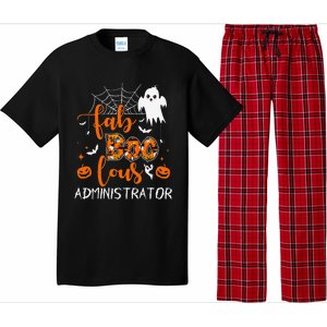 Fab Boo Lous Administrator Funny Boo Ghost Halloween Spooky Pajama Set