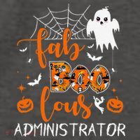 Fab Boo Lous Administrator Funny Boo Ghost Halloween Spooky Vector Backpack