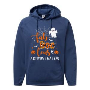 Fab Boo Lous Administrator Funny Boo Ghost Halloween Spooky Performance Fleece Hoodie