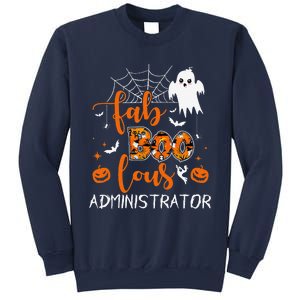 Fab Boo Lous Administrator Funny Boo Ghost Halloween Spooky Sweatshirt