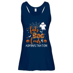 Fab Boo Lous Administrator Funny Boo Ghost Halloween Spooky Ladies Essential Flowy Tank