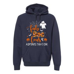 Fab Boo Lous Administrator Funny Boo Ghost Halloween Spooky Premium Hoodie