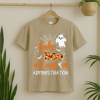 Fab Boo Lous Administrator Funny Boo Ghost Halloween Spooky T-Shirt