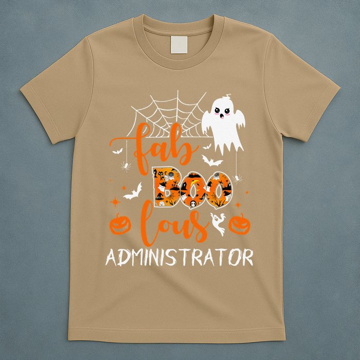 Fab Boo Lous Administrator Funny Boo Ghost Halloween Spooky T-Shirt