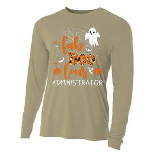 Fab Boo Lous Administrator Funny Boo Ghost Halloween Spooky Cooling Performance Long Sleeve Crew