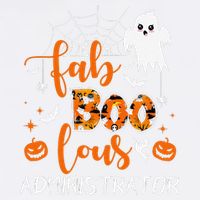 Fab Boo Lous Administrator Funny Boo Ghost Halloween Spooky Garment-Dyed Sweatshirt