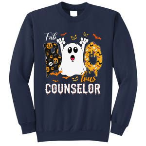 Fab Boo Lous Counselor Funny Ghost School Halloween Sweatshirt