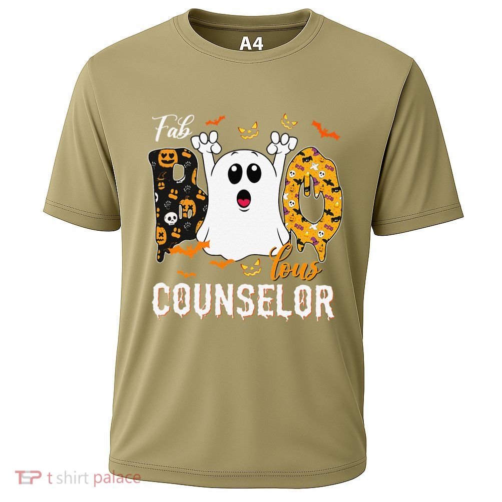 Fab Boo Lous Counselor Funny Ghost School Halloween Performance Shirt