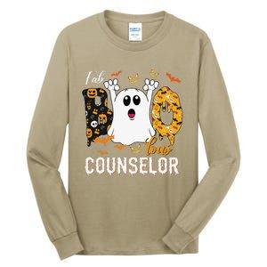 Fab Boo Lous Counselor Funny Ghost School Halloween Tall Long Sleeve T-Shirt