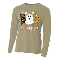 Fab Boo Lous Counselor Funny Ghost School Halloween Cooling Performance Long Sleeve Crew