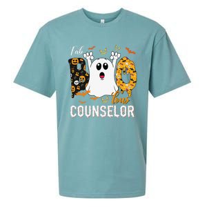 Fab Boo Lous Counselor Funny Ghost School Halloween Sueded Cloud Jersey T-Shirt