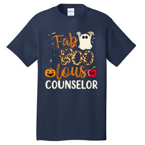 Fab Boo Lous Counselor Leopard Spooky Halloween Costume Tall T-Shirt