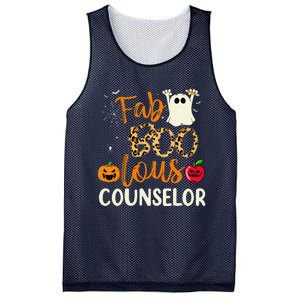 Fab Boo Lous Counselor Leopard Spooky Halloween Costume Mesh Reversible Basketball Jersey Tank