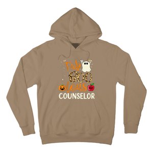 Fab Boo Lous Counselor Leopard Spooky Halloween Costume Hoodie