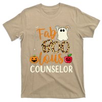 Fab Boo Lous Counselor Leopard Spooky Halloween Costume T-Shirt