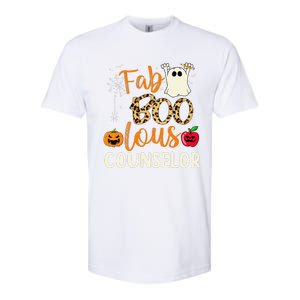 Fab Boo Lous Counselor Leopard Spooky Halloween Costume Softstyle CVC T-Shirt