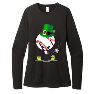 Flossing Baseball Leprechaun Hat St Patricks Day Meaningful Gift Womens CVC Long Sleeve Shirt