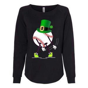 Flossing Baseball Leprechaun Hat St Patricks Day Meaningful Gift Womens California Wash Sweatshirt