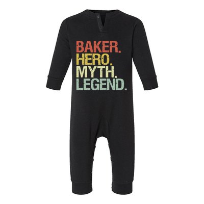 Funny Baker Legend Infant Fleece One Piece