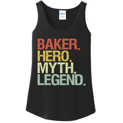 Funny Baker Legend Ladies Essential Tank