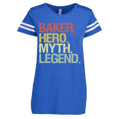 Funny Baker Legend Enza Ladies Jersey Football T-Shirt