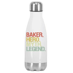 Funny Baker Legend Stainless Steel Insulated Water Bottle